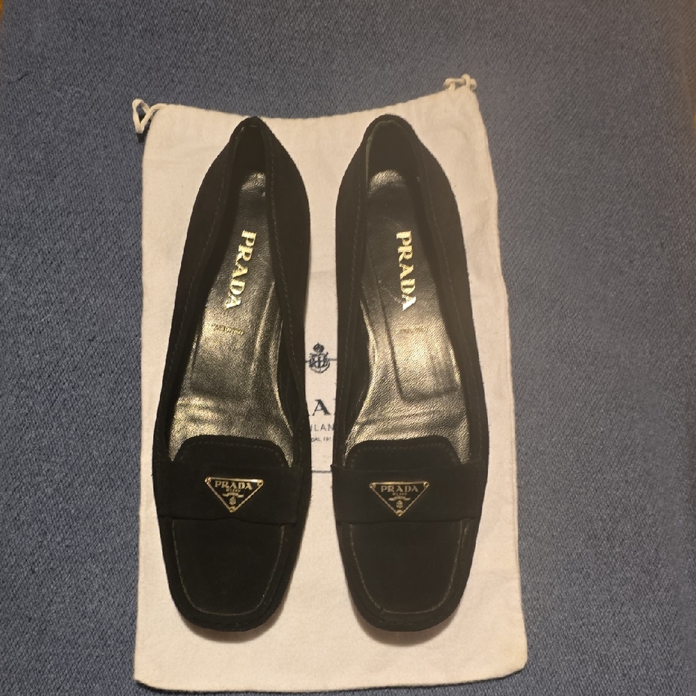 Prada Women's Classic Black Flats